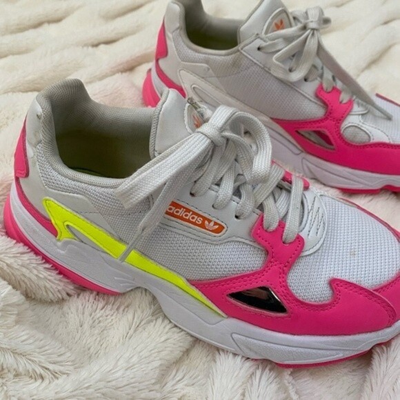 Adidas falcon neon sneakers - Picture 2 of 4